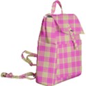 Pink Tartan 4 Buckle Everyday Backpack View2