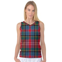 Caledonia Modern Tartan Women s Basketball Tank Top