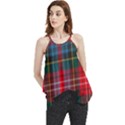 Caledonia Modern Tartan Flowy Camisole Tank Top View1