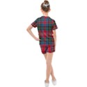 Caledonia Modern Tartan Kids  Mesh Tee and Shorts Set View2