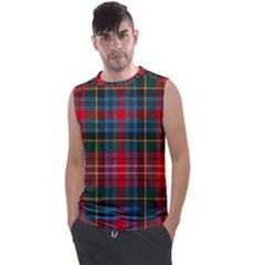 Caledonia Modern Tartan Men s Regular Tank Top by tartantotartansred