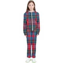 Caledonia Modern Tartan Kids  Tracksuit by tartantotartansred