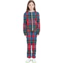 Caledonia Modern Tartan Kids  Tracksuit View1