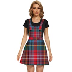 Caledonia Modern Tartan Apron Dress by tartantotartansred