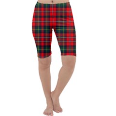 Boyd Modern Tartan 2 Cropped Leggings  by tartantotartansred