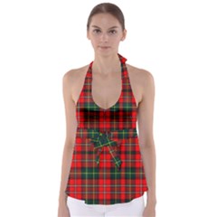 Boyd Modern Tartan 2 Babydoll Tankini Top