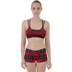 Boyd Modern Tartan 2 Perfect Fit Gym Set by tartantotartansred