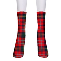 Boyd Modern Tartan 2 Crew Socks by tartantotartansred