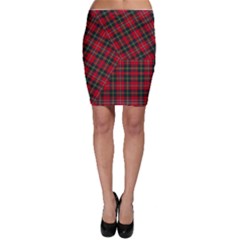 Boyd Modern Tartan Bodycon Skirt by tartantotartansred