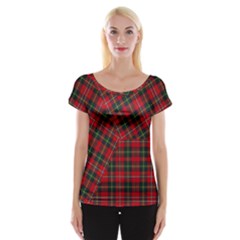 Boyd Modern Tartan Cap Sleeve Top by tartantotartansred