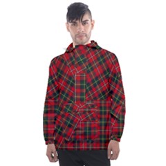 Boyd Modern Tartan Men s Front Pocket Pullover Windbreaker