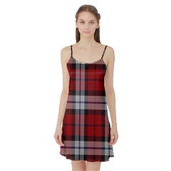 Brodie Dress Tartan Satin Night Slip by tartantotartansred