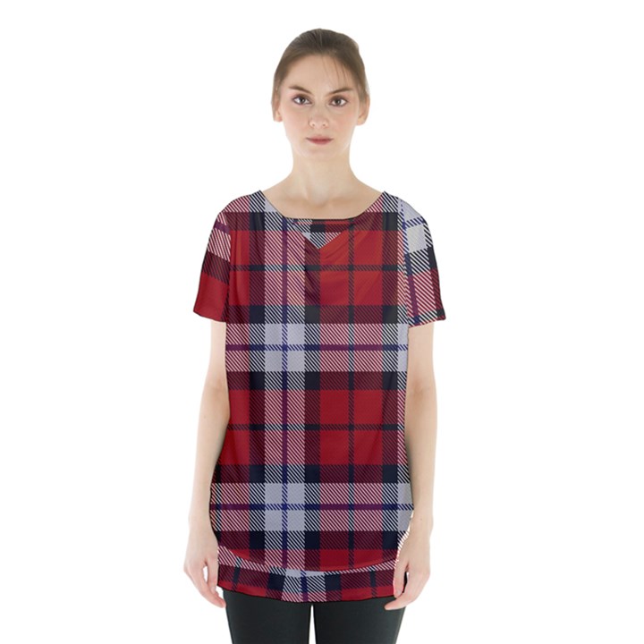 Brodie Dress Tartan Skirt Hem Sports Top