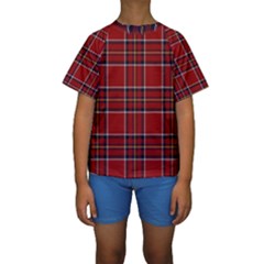 Brodie Clan Tartan 2 Kids  Short Sleeve Swimwear