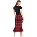 Brodie Clan Tartan 2 Maxi Fishtail Chiffon Skirt View2