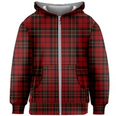 Brodie Clan Tartan Kids  Zipper Hoodie Without Drawstring