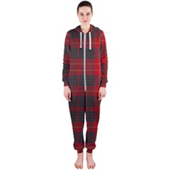 Cameron Clan Modern Tartan Hooded Jumpsuit (ladies)