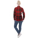 Cameron Clan Modern Tartan Women s Long Sleeve Pocket Shirt View2