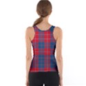 Galloway Red Modern Tartan Tank Top View2