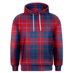 Galloway Red Modern Tartan Men s Overhead Hoodie by tartantotartansred