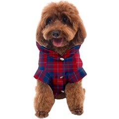 Galloway Red Modern Tartan Dog Coat by tartantotartansred