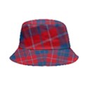 Galloway Red Modern Tartan Inside Out Bucket Hat View1