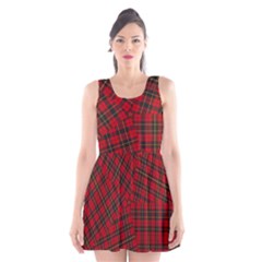 Wallace Modern Scoop Neck Skater Dress by tartantotartansred