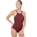 Wallace Modern High Neck One Piece Swimsuit View1