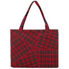 Wallace Modern Mini Tote Bag by tartantotartansred2