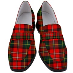 Boyd Modern Tartan 2 Women s Chunky Heel Loafers by tartantotartansred2