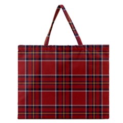 Brodie Clan Tartan 2 Zipper Large Tote Bag by tartantotartansred2