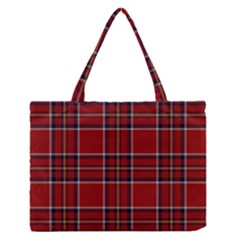 Brodie Clan Tartan 2 Zipper Medium Tote Bag by tartantotartansred2