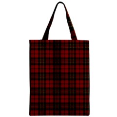 Brodie Clan Tartan Zipper Classic Tote Bag by tartantotartansred2