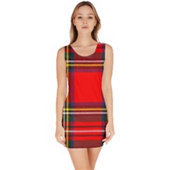 Stewart Royal Modern Heavy Weight Tartan Bodycon Dress by tartantotartansreddesign