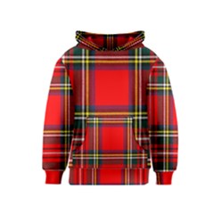 Stewart Royal Modern Heavy Weight Tartan Kids  Pullover Hoodie by tartantotartansreddesign