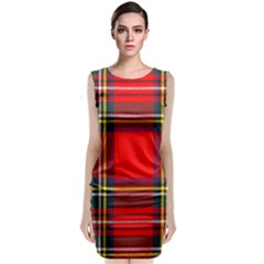 Stewart Royal Modern Heavy Weight Tartan Classic Sleeveless Midi Dress