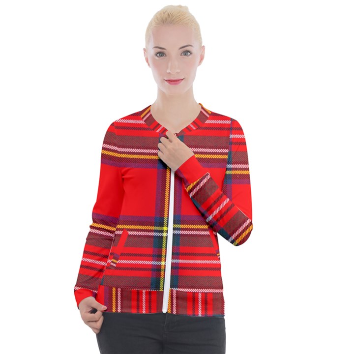 Stewart Royal Modern Heavy Weight Tartan Casual Zip Up Jacket