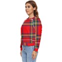 Stewart Royal Modern Heavy Weight Tartan Women s Long Sleeve Raglan Tee View2