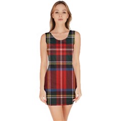 Stewart Royal Modern Tartan Bodycon Dress by tartantotartansreddesign