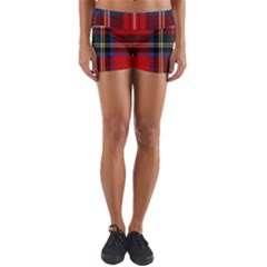 Stewart Royal Modern Tartan Yoga Shorts