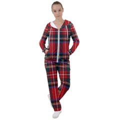 Stewart Royal Modern Tartan Women s Tracksuit by tartantotartansreddesign