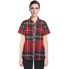 Stewart Royal Modern Tartan Women s Short Sleeve Shirt