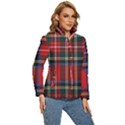 Stewart Royal Modern Tartan Women s Puffer Bubble Jacket Coat View3