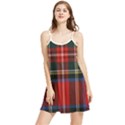 Stewart Royal Modern Tartan Summer Frill Dress View1