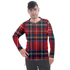 Stewart Royal Modern Tartan Men s Pique Long Sleeve Tee