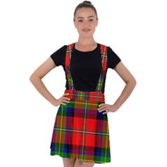 Boyd Tartan Velvet Suspender Skater Skirt by tartantotartansreddesign