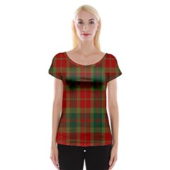 78th  Fraser Highlanders Tartan Cap Sleeve Top