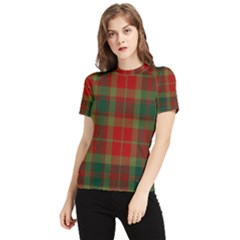 78th  Fraser Highlanders Tartan Women s Short Sleeve Rash Guard