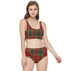 78th  Fraser Highlanders Tartan Frilly Bikini Set by tartantotartansreddesign