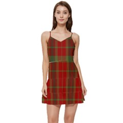 78th  Fraser Highlanders Tartan Short Frill Dress by tartantotartansreddesign